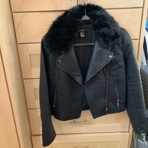 Forever 21 faux leather jacket